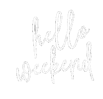 Ranaez heart hello holiday weekend Sticker