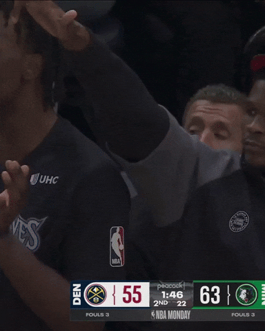 Celebration Nba GIF by Minnesota Timberwolves