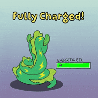 Charging New Day GIF by VeeFriends