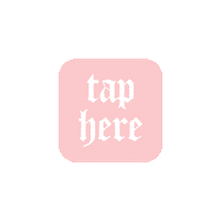 tap here baddie b Sticker by Baddie B Lashes