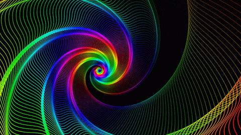 rainbow spiral GIF