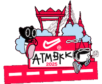 Nike Running Bangkok Sticker by Nike