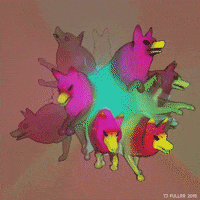 wolf maya GIF by TJ Fuller