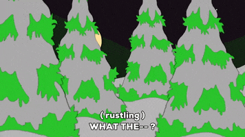 trees running GIF by South Park 