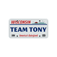 Wisconsin Wi Sticker by Tony Evers