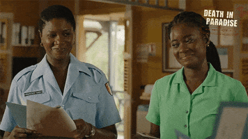 Private Joke Smile GIF by Death In Paradise