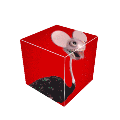 3D Sticker by deadmau5