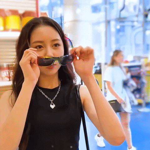 K Pop Sunglasses GIF