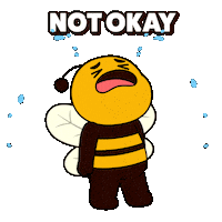 Sad Plan B Sticker by Plan Bee Studios