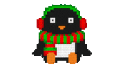 Merry Christmas Sticker by OpticalArtInc.
