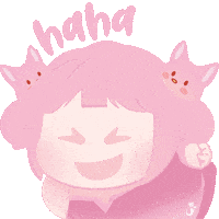 Haha Sticker by Fox Fairies Malaysia