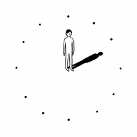 clock GIF by Laurène Boglio