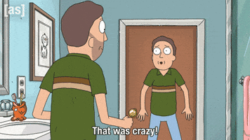 Rick And Morty Wow GIF by Adult Swim