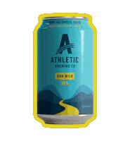 Non Alcoholic Beer Sticker by Athletic Brewing