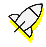 fraenk rocket take off rakete fraenk Sticker