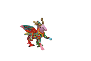 Mexico Flying Sticker by Cantigny Park