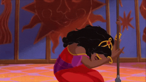 sunkissedskin esmeralda the hunchback of notre dame GIF