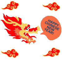 Chinese New Year Sticker by Chinatown London