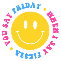 Friday Fiesta Sticker by Little Bipsy