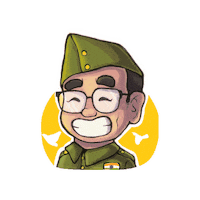 Freedom Fighter Indian Sticker