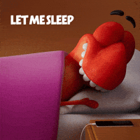 Sleep Ringing GIF by Claynosaurz