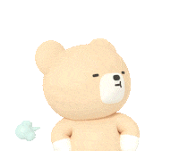 3D Bear Sticker by Pink&Ven