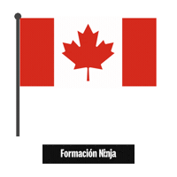 Canada Flag Sticker by Formación Ninja