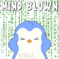 Stressed Penguin Sticker by Pudgy Penguins