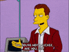 Serious Season 12 GIF by The Simpsons