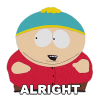 Eric Cartman Ok Sticker by South Park