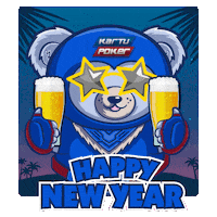 Happy Beer Sticker by Kartupoker Official