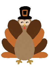 Thanksgiving Turkey Sticker