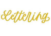 Lettering Journaling Sticker