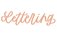Lettering Journaling Sticker