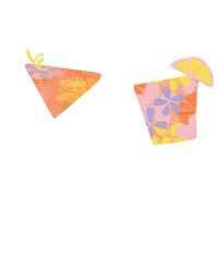 Vibing Happy Hour Sticker by Shop 437