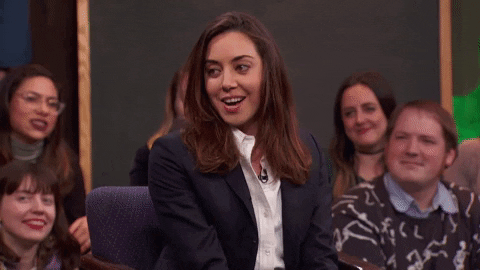 aubrey plaza GIF by truTV’s The Chris Gethard Show