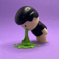 Slime Throw Up GIF