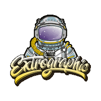 Extro Sticker by Ridedge Graphics