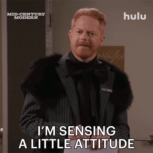 Jesse Tyler Ferguson Attitude GIF by HULU