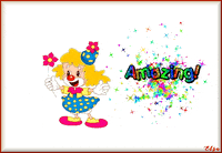 Fireworks Clown GIF