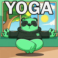 Levitating Inner Peace GIF by SuperVerse