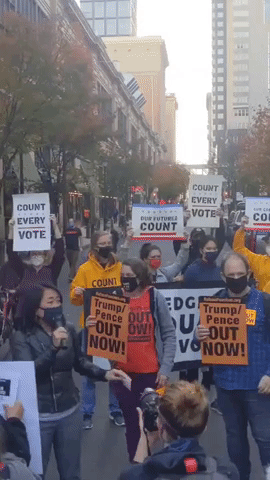 Philadelphia Councilmember Helen Gym Speaks at 'Count Every Vote' Protest