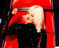 christina aguilera television GIF by The Voice