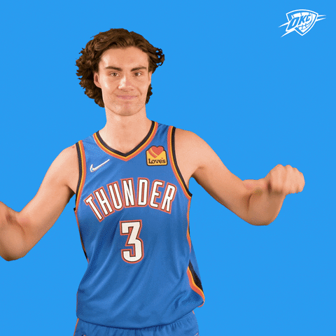 Oklahoma City Thumbs Down GIF by OKC Thunder