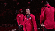 portland trail blazers dancing GIF by NBA