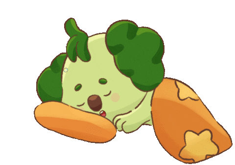 Tired Night Sticker