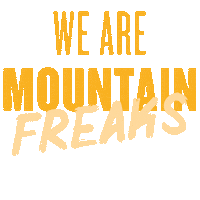 Freaky Mountain Weeks Sticker by SPORTLER