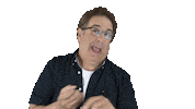 JeffBergman point right actor thumbs Sticker