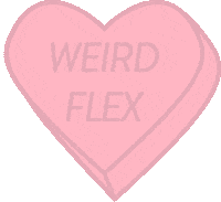 Valentines Day Candy Heart Sticker