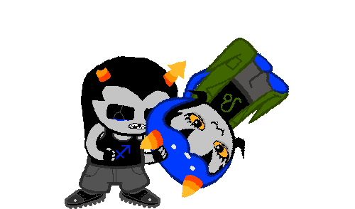 Nepeta Leijon Equius Zahhak Sticker